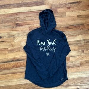 NY Yankees 47’ Long Sleeve with Hoodie size Large